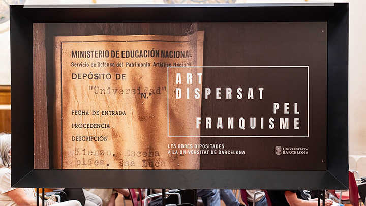Una exposición recupera el arte dispersado por el franquismo