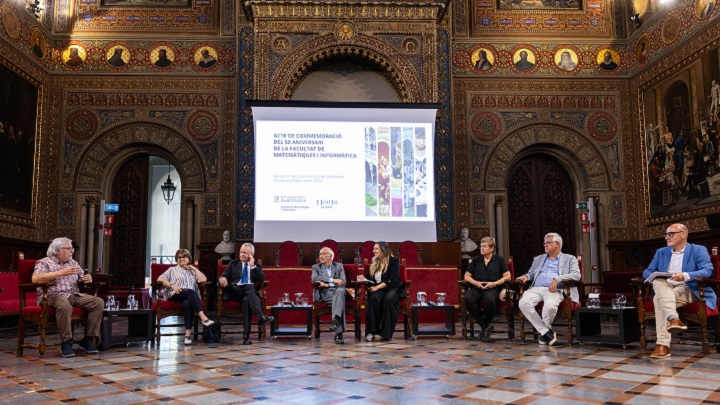 La Facultat de Matemàtiques i Informàtica: cinquanta anys de docència, recerca i innovació a la UB