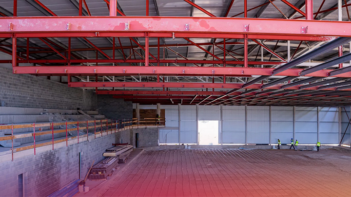 FC Barcelona’s temporary ice rink will be installed on the grounds of the UB sports complex 