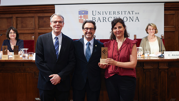 Edicions UB obté tres guardons en els premis Joan Lluís Vives de la Xarxa Vives d’Universitats